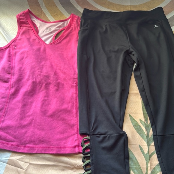 Danskin Pants - Danskin Athletic Top & Leggings Bundle (2)